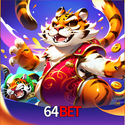 Imagem promocional da 64bet mostrando a plataforma e suas vantagens